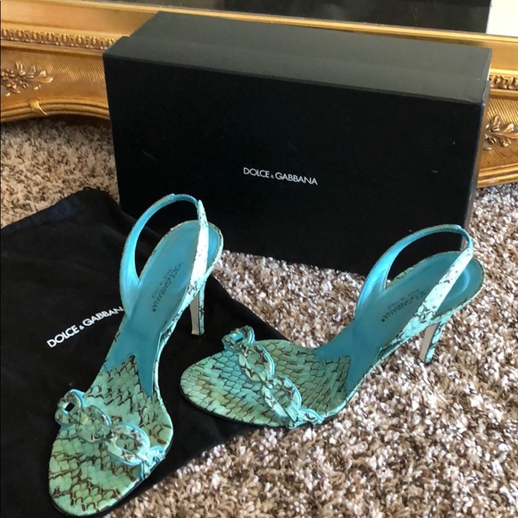 Dolce & Gabbana Shoes - DOLCE & GABBANA WHIPS ACQUA SHOES